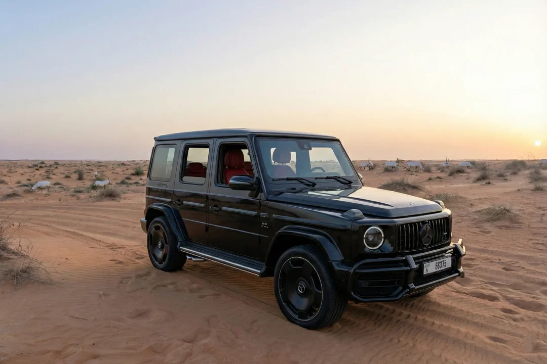 Mercedes G-Wagon desert experience