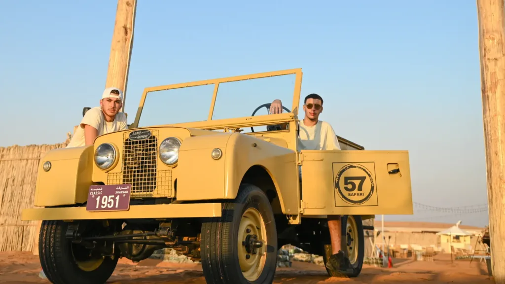 Heritage Desert Safari with Vintage Land Rover in Dubai