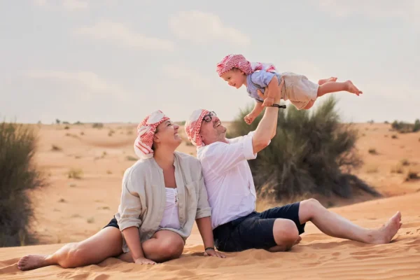 Family Photo at 57 Heritage Safari Camp (1)